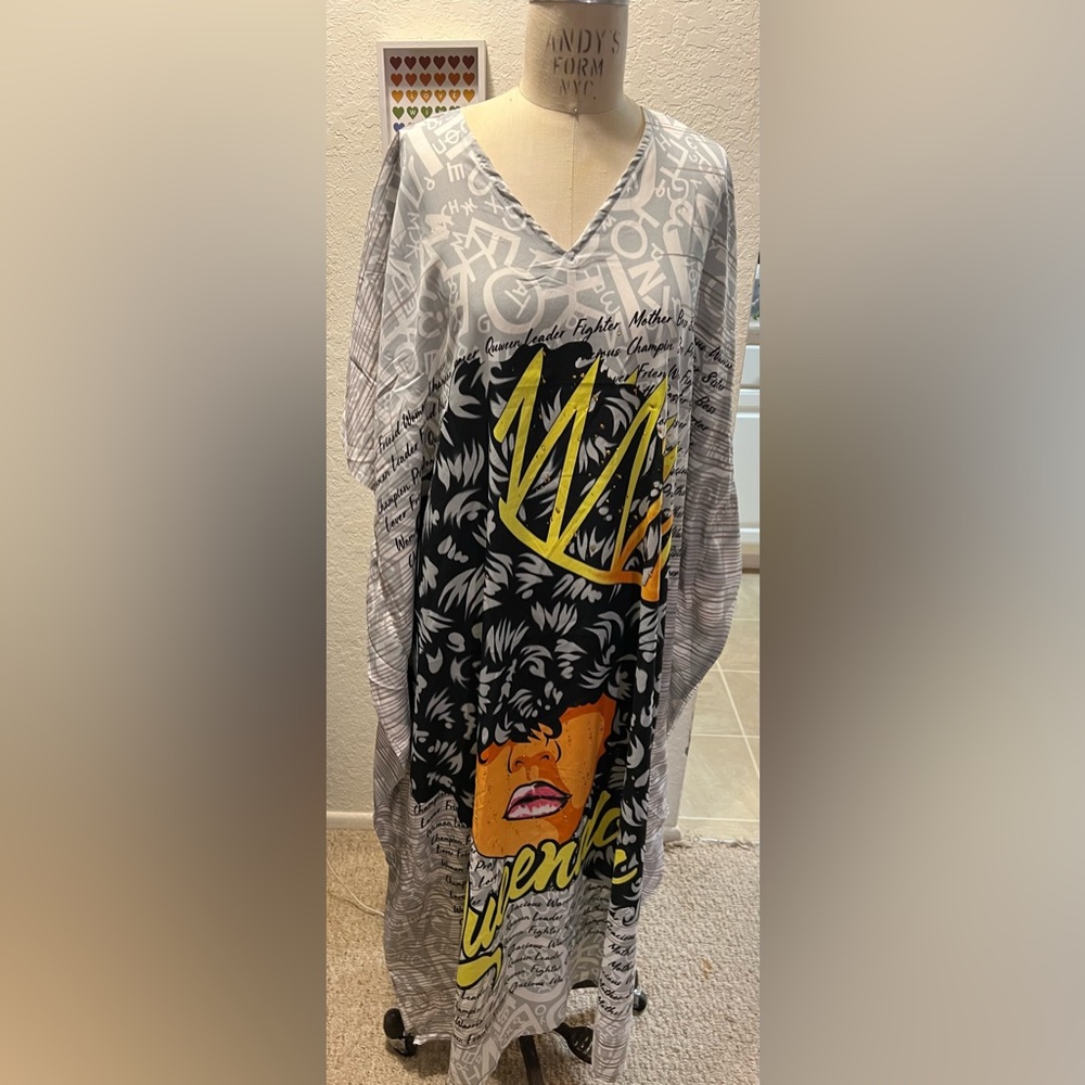 Ace Fashion Queendom Design Dress with matching Scarf included